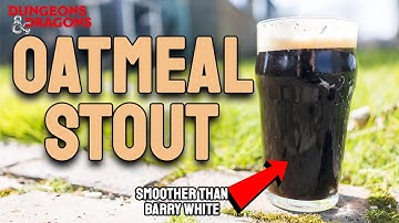 Brewing Oatmeal Stout smoother than Barry White