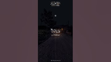 "قَالَ لَا تَخَافَآ ۖ إِنَّنِى مَعَكُمَآ أَسْمَعُ وَأَرَىٰ" القارئ اسلام صبحي سورة طه 🟤🤎