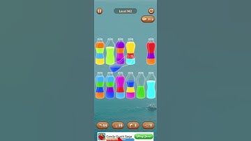 Water Sort | Level 142 #reel #watersort #watersortgame #watersortpuzzle #game #shortvideo #shorts