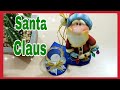 DIY Santa Claus | papá noel | ideas fáciles para navidad | | porcelana fría | Manualidades Navideñas