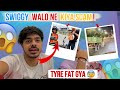 A big scam of swiggy😡😡 || Tyre fat k hua accident 😭||