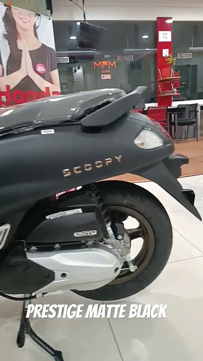 NEW SCOOPY PRESTIGE BLACK 2025