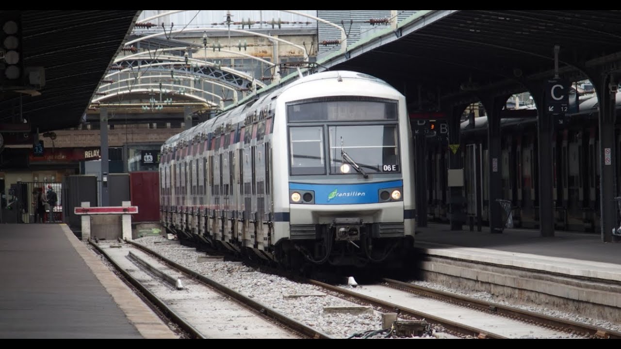 RER E - MI2N détournés à Paris-Est [4K] - YouTube