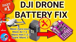 Dji Drone Battery Fix-PART-1- DJI KILLER -cp 2112 module-dji battery repair