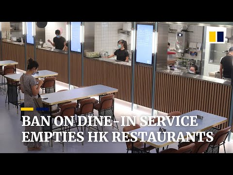 Hong Kong bans dine-in service from 6pm to 5am to contain its third wave of Covid-19 infections