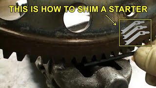 How to Shim a Starter the Right Way