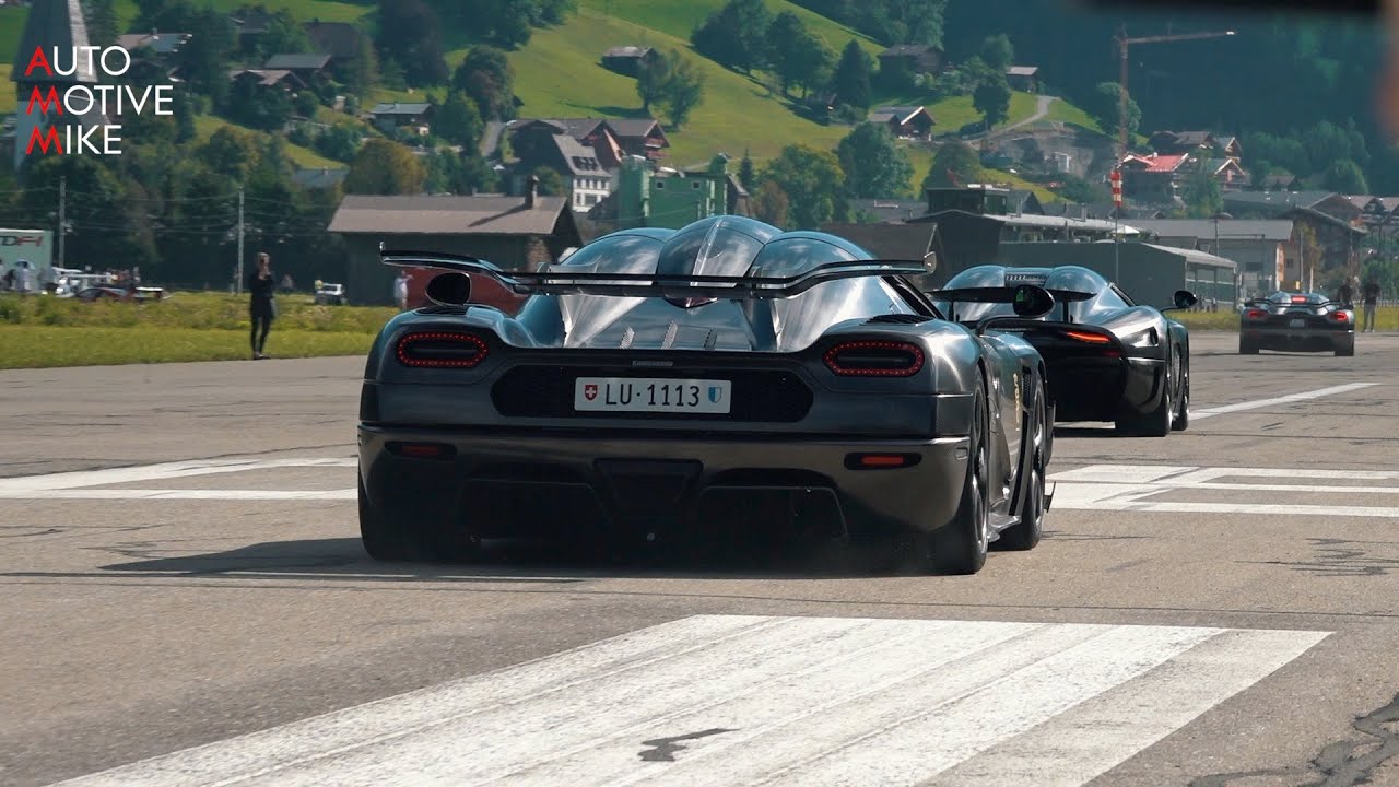 Koenigsegg One:1 vs Koenigsegg Regera vs Pagani Zonda Cinque - SOC 2020