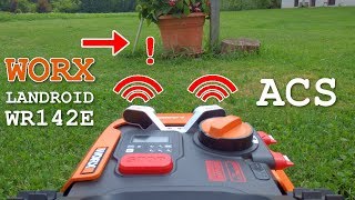 WORX Landroid WR142E • ACS installation and test -