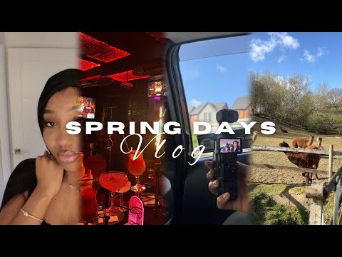 Spring Days Vlog | Lash Appointment, Event, Alpaca Farm, Bottomless Brunch, GRWM + More 