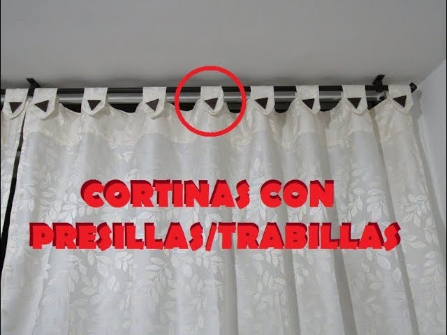 DIY - Como hacer unas cortinas para cocina (fácil y sencillo)