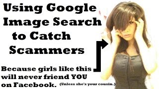 Using Google Image Search to catch scammers on social media