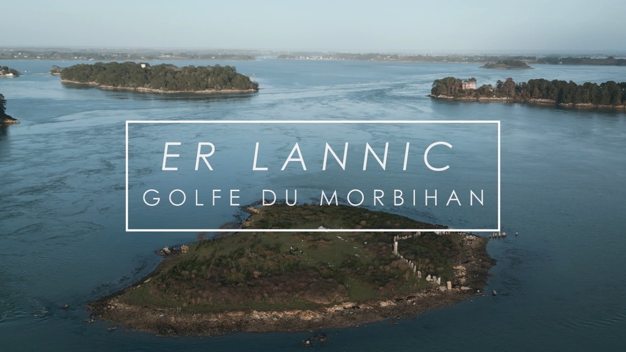 Er Lannic - Golfe du Morbihan - Drone 4K