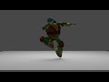 Tmnt 2012 cgi yanstudio test animation 3