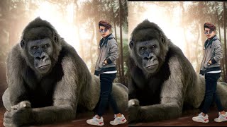 Cinematic King Kong Background Photo Editing | Kinemaster Photo Editing | King Kong Photo Editing screenshot 5