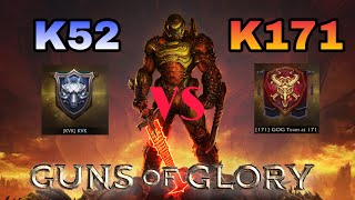 Guns Of Glory K171 Vs K52 Teaser