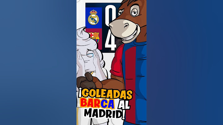 ¡Las peores goleadas del Barcelona al Real Madrid!