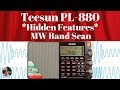 Hidden Features Tecsun PL-880 MW Band Scan