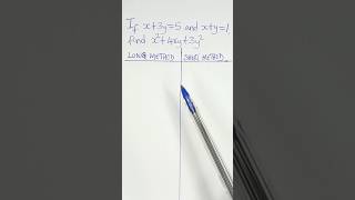 Learn the 2 Methods Applied in Solving this Question