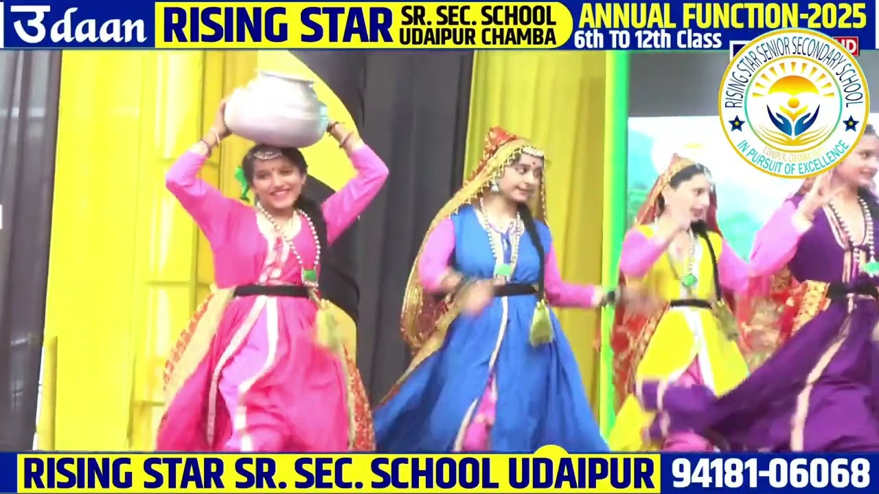 Pahari dance 👌 Annual day उdaan 2025 ✨️🌟