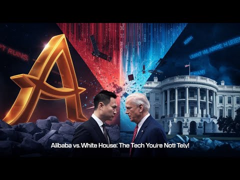 علی بابا در مقابل کاخ سفید توضیح جنگ فناوری ایالات متحده و چین