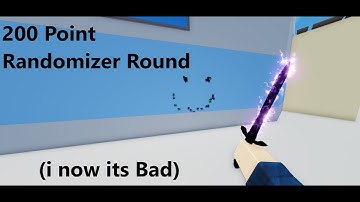 Exactly 200 Point Randomizer Round // Roblox Arsenal