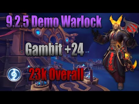 9.2.5 Demonology Warlock (4 Set) - Implosive Potential - Taz: Gamit +24 Pug Run (Playthrough)