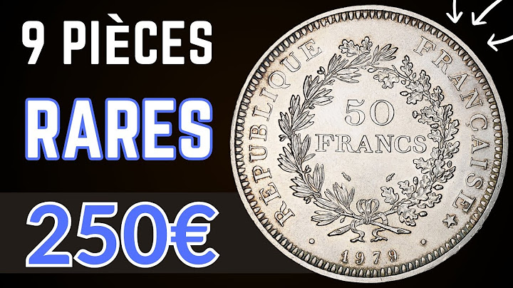 9 Pièces Rares et Chères de 50 Francs Hercule en ARGENT de l'époque moderne de France !