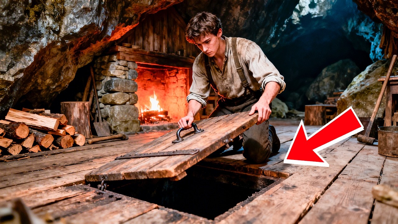 Settlers Mocked Him For Living In a Cave - Until He Showed them His Secret Underground Room