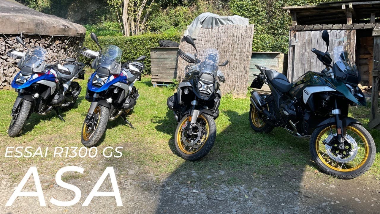 ESSAI BMW R1300 GS EN BOÎTE AUTOMATIQUE - YouTube