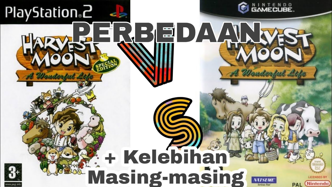 Perbedaan Harvest Moon A Wonderful Life Special Edition dengan Harvest Moon A Wonderful Life Gamecub