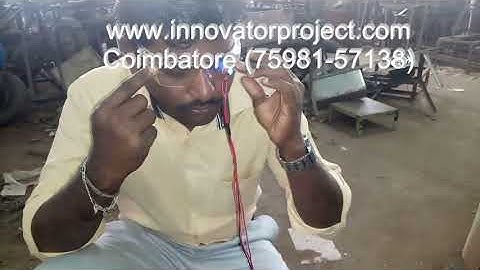 Drowsy driver sleeping device and driver alert with braking system / Driver Drowsiness detecting sys