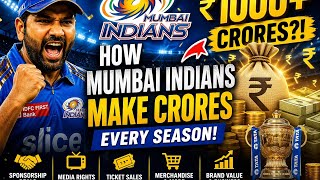 😱 Mumbai Indians Income Revealed! IPL Business Model Explained