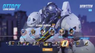 Overwatch Capture the rooster w/Winston