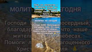 МОЛИТВА СЕГОДНЯ 🙏ГОСПОДУ ПОМОЛИМСЯ #молитва # жизнь#библия #германия #гамбург #христианство #христос