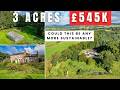 Sustainable Scottish Smallholding Dream (3 Acres + Barns + Solar + Biomass)