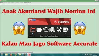 Tutorial Accurate Untuk Perusahaan Manufaktur