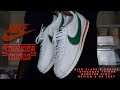 NIKE CLASSIC CORTEZ "STRANGER THINGS HAWKINS HIGH" REVIEW AND ON FEET!!!
