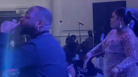 DAVIDO THRILLS AUDIENCE ON STAGE AT ENIOLA BADMUS 20 YEARS ON STAGE LAGOS