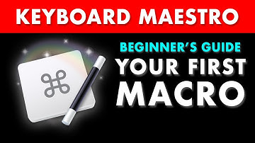 Your First Macro  (Keyboard Maestro for Beginners)