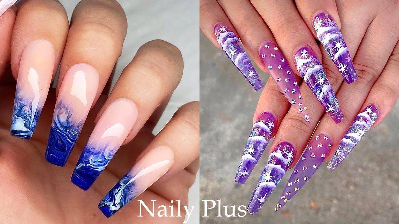 20 Nails Art Compilation | MARBLE Nails Art | Arcylic Naily Ideas