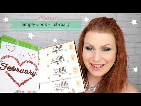 Simply Cook February Food Subscription Unboxing + Cookery Demo