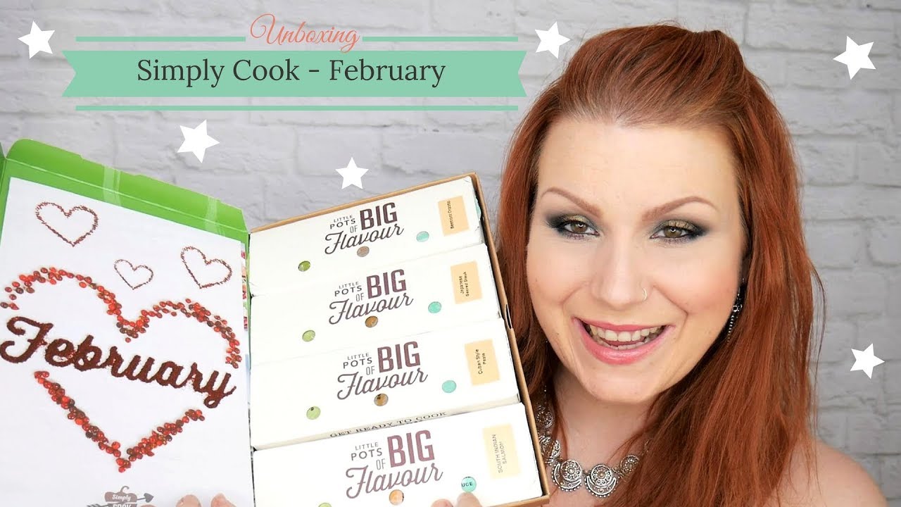 Simply Cook February Food Subscription Unboxing + Cookery Demo