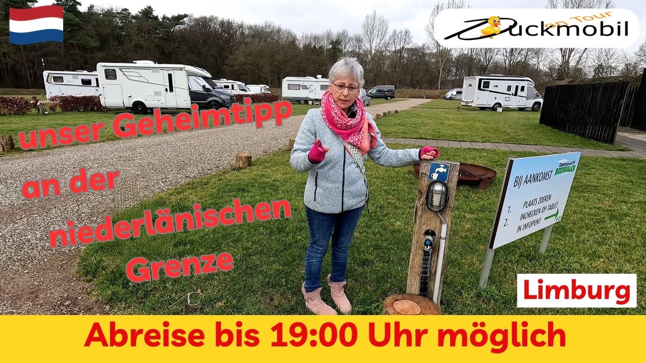Wohnmobilstellplatz Roerdalen in Sint Odilienberg -Oase der Ruhe direkt am Wald