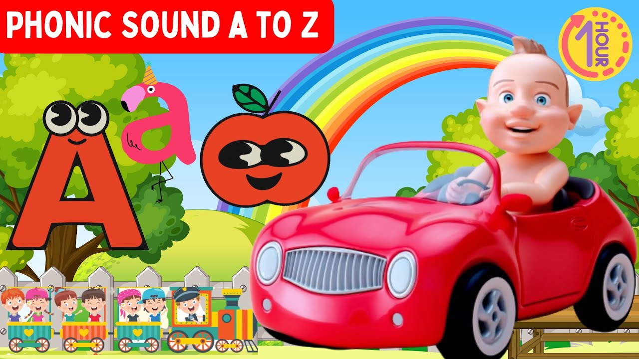 PHONICS A to Z FOR KIDS Alphabet Letter Sounds Phonics Song for