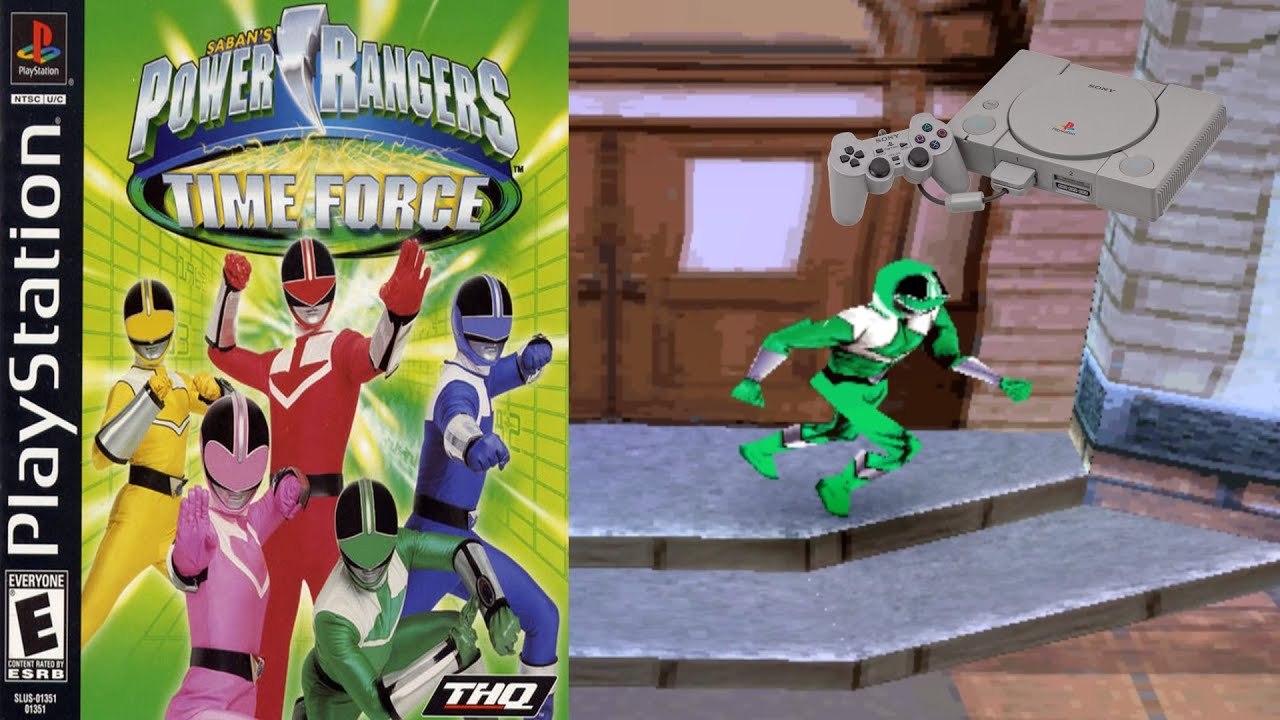 Power Rangers: Time Force – PS1 Gameplay - YouTube