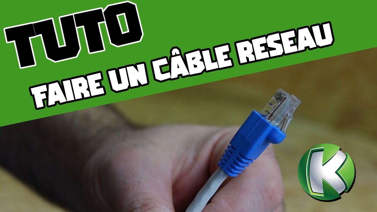 Tuto - Comment faire un câble ethernet - YouTube