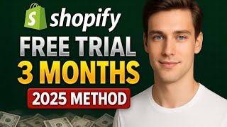 Shopify Free Trial ✅ How to Get Shopify for 3 Months – Zero Risk (2025) ✅