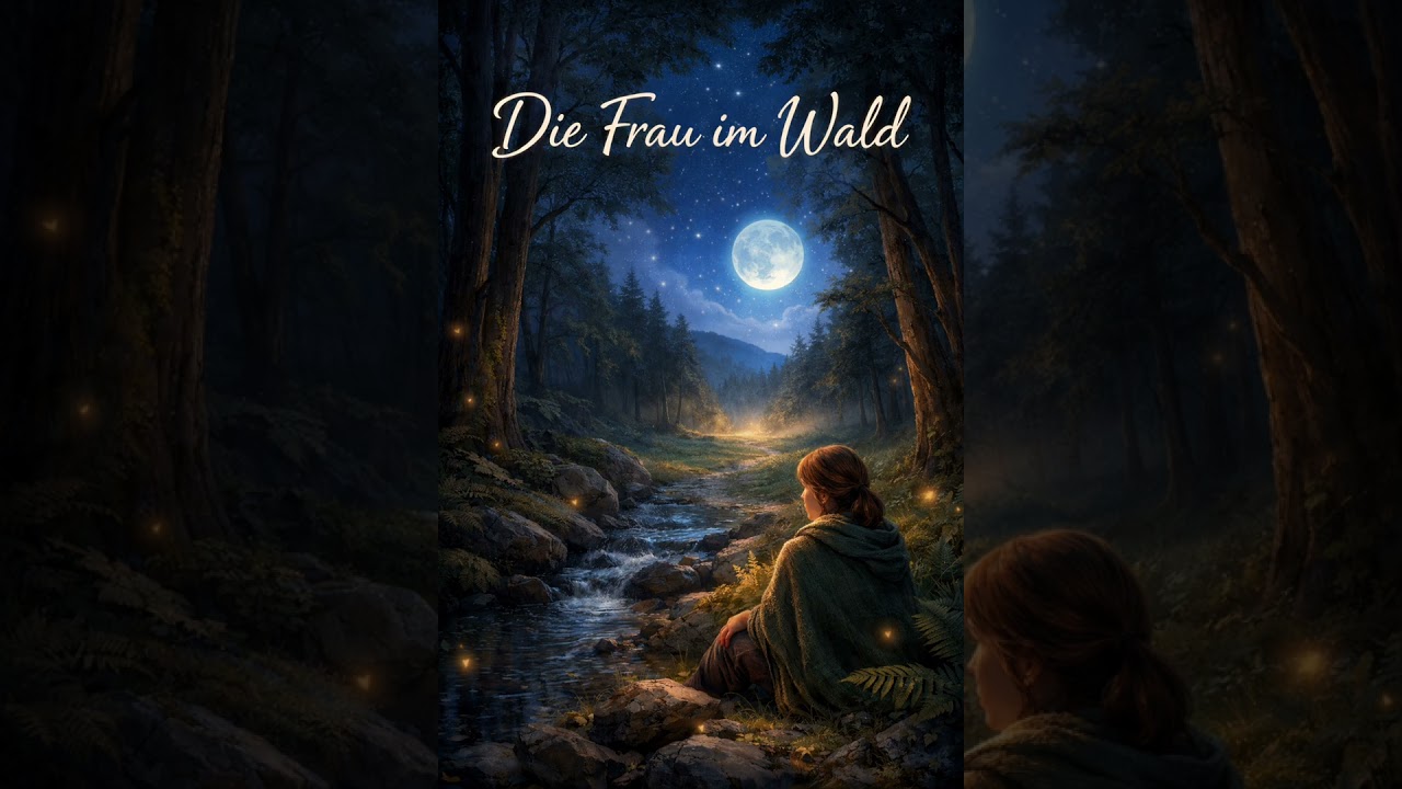 Die Frau im Wald #ruhigemusik#seelenmusik#entspannen#geschichtelied#musikfürdieseele#musik#waldliebe