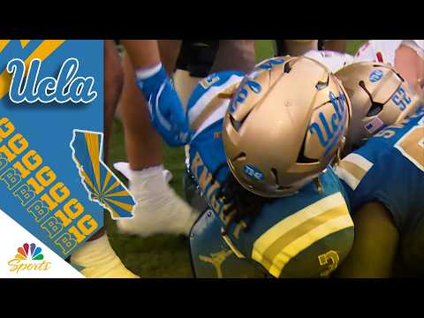 Wayne Knight scores for UCLA as Wildcat QB for second straight week | Big Ten Football on NBC Sports