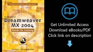 Macromedia Dreamweaver MX 2004 Hands-On Training